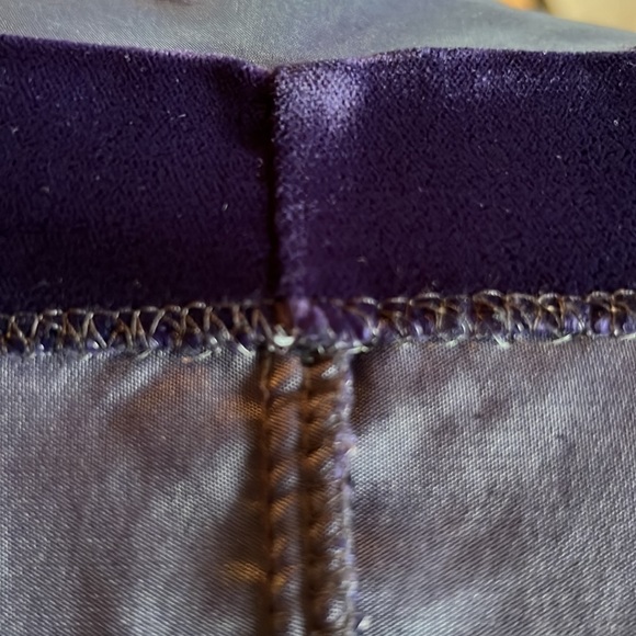 Velvet party dress with cap sleeves, sequins and decorative rose at waist. - Picture 12 of 12